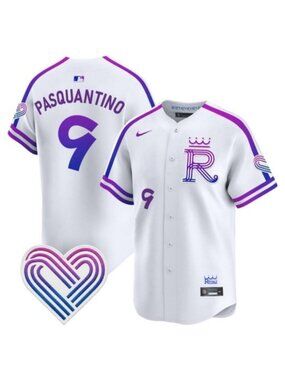 Youths Kids Vinnie Pasquantino White Stitched Jersey